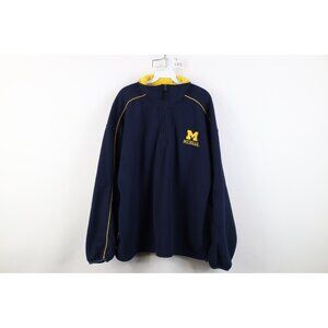 Vintage Reebok Heisman Mens XL University of Michigan Football Fleece Sweater